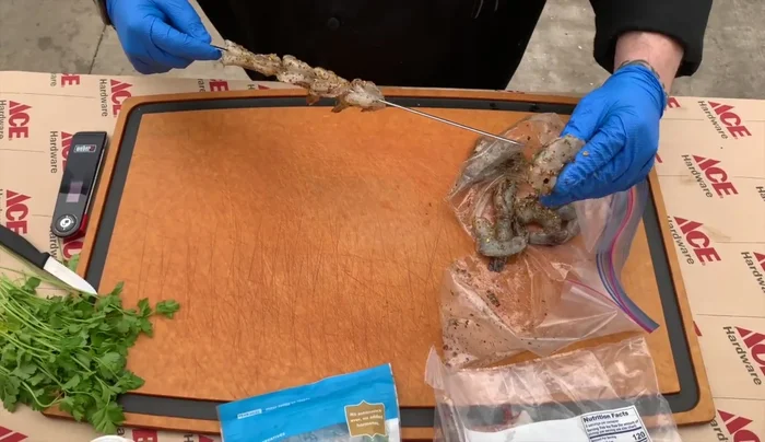 Preheat the grill: Heat the Weber grill to 500-600 degrees F. Use a smoke tube for added flavor.