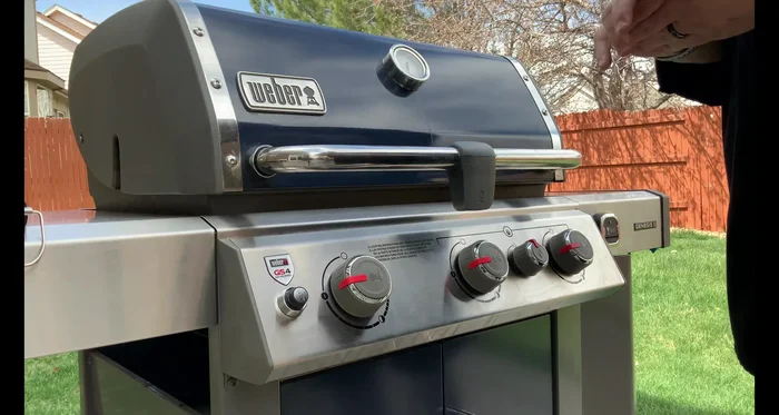 Preheat the Weber grill to 500 degrees.