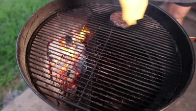 Add cheese: Add American cheese slices to the patties during the last minute of cooking.
