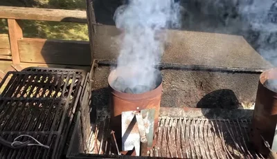 Oil the grill grates.
