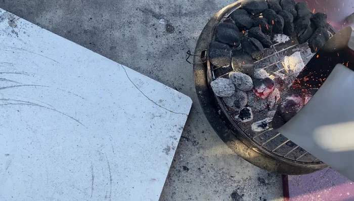 Continue smoking (until internal temp reaches 200-202°F): Monitor temperature and add more charcoal as needed. The process might take several more hours.