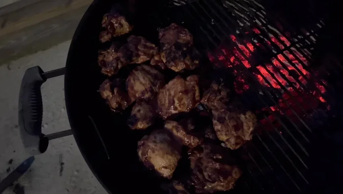 Remove from grill and serve.
