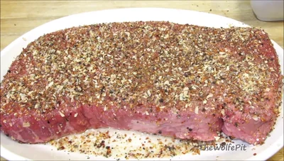 Let the steak come to room temperature.