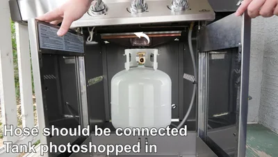 If the burner doesn't light after 5 seconds, turn off the gas, wait 1 minute, and repeat.