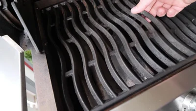 Identify which burner(s) to ignite first (this varies by grill model).