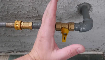 If the burner doesn't light after 5 seconds, turn off the gas, wait 1 minute, and repeat.