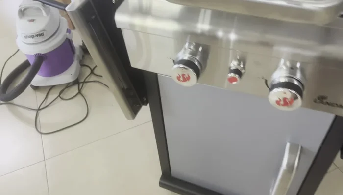 Assemble the side shelves if needed. These are collapsible for space-saving.