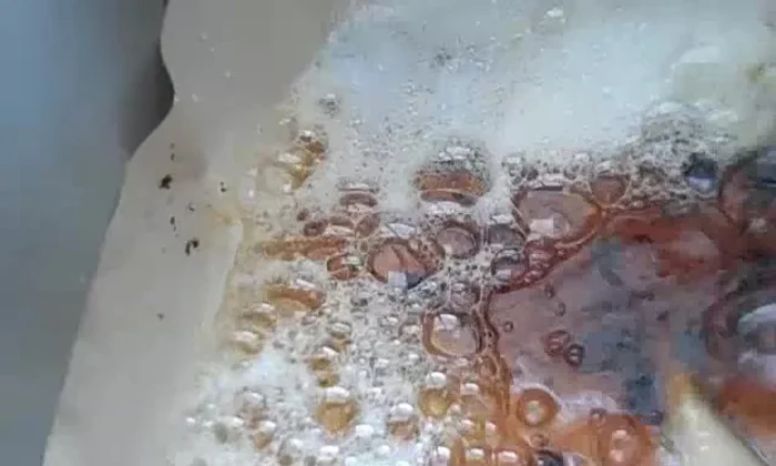 Rinse the mat thoroughly.