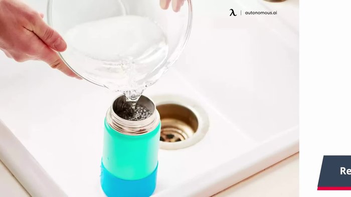 Rinse all parts with warm water to remove excess oil.