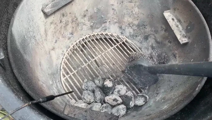 Monitor the cookers and note the time it takes for each type of charcoal to no longer maintain the 325°F temperature.