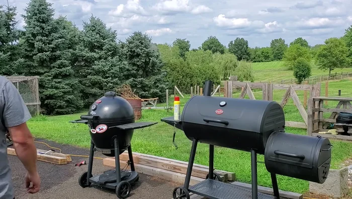 Return the grates to the grill and bake at approximately 350°F for at least 30 minutes (or up to an hour). Repeat the oiling and baking process a few times for optimal seasoning.