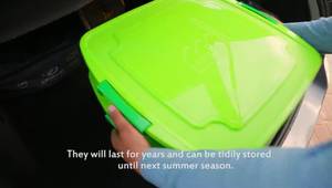 Cavor: The Ergonomic Portable Washing Case for Effortless BBQ Cleaning