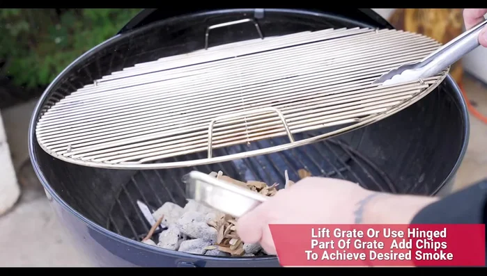 Sprinkle the chips evenly.