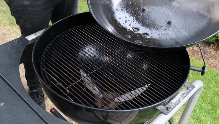 Rinse everything thoroughly with water and Dawn dish soap, using a sponge to scrub.