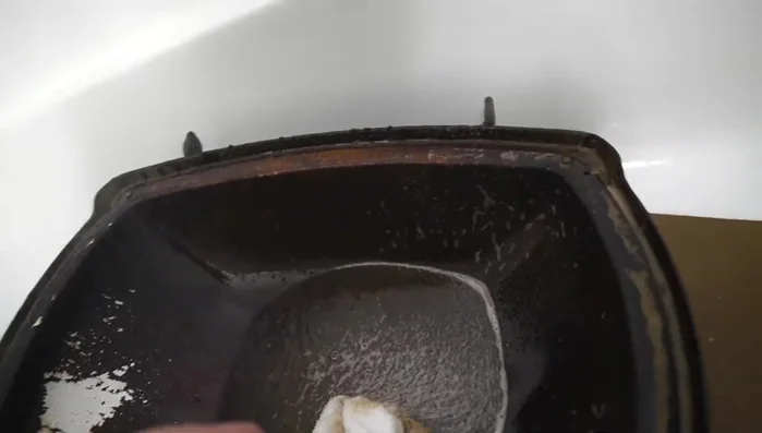 Repeat steps 5-8 for the top of the grill.