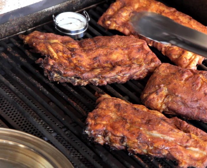 Cook for another 1 hour 15 minutes to 1 hour 30 minutes. Check and refill the water pan as needed.