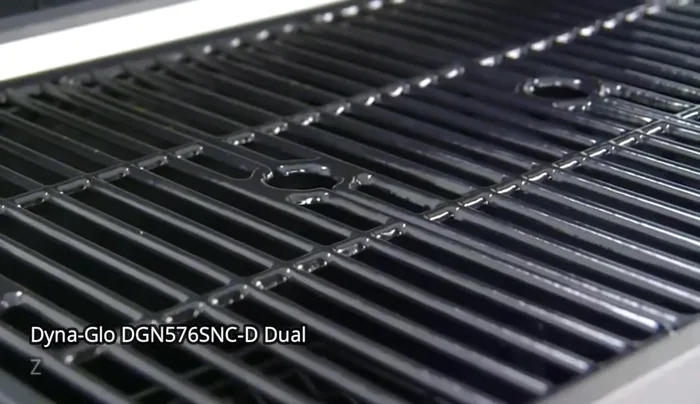 Durable cast iron grill grates