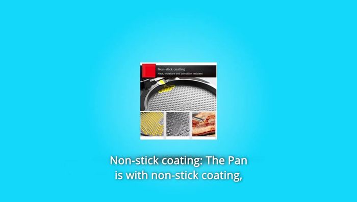 Non-stick pan, easy cleaning, durable