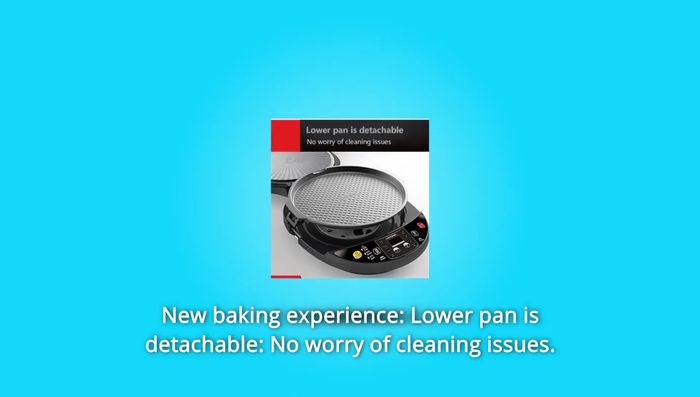 Detachable non-stick baking pan
