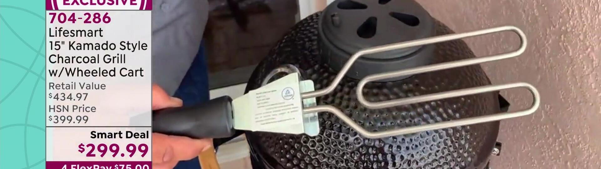 The electric charcoal starter.