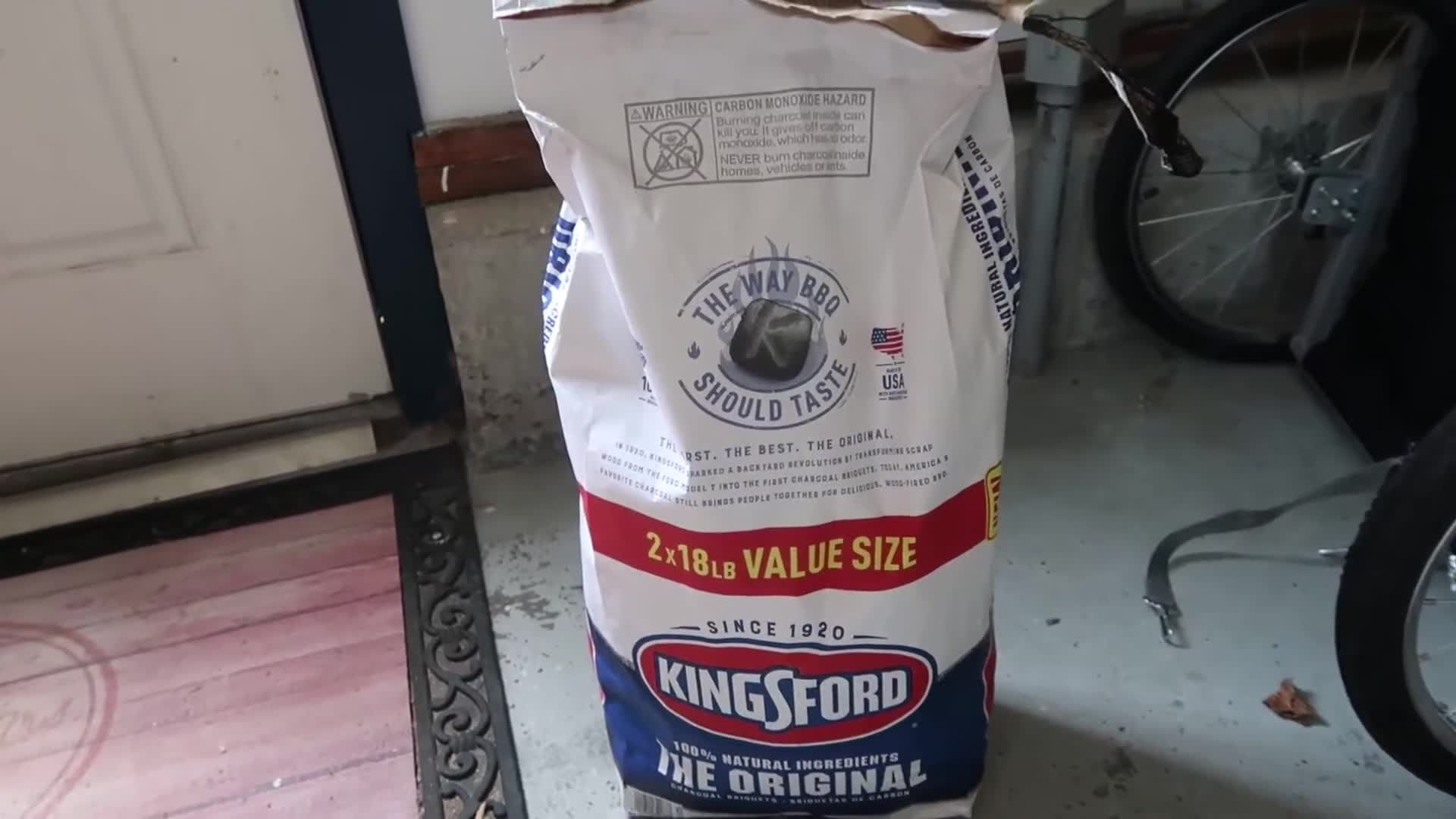 Kingsford Original charcoal briquettes, 2-pack