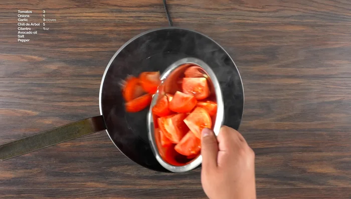 Assemble tacos: Fill tortillas with steak, cilantro, onions, and salsa.