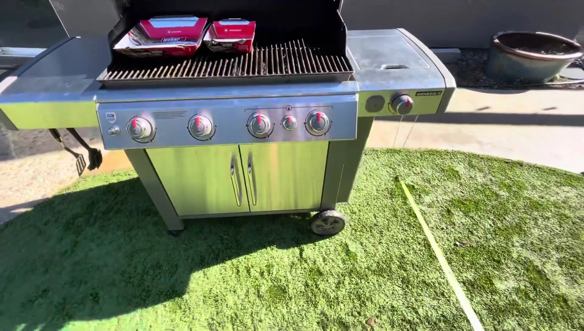 Weber Genesis II four-burner grill