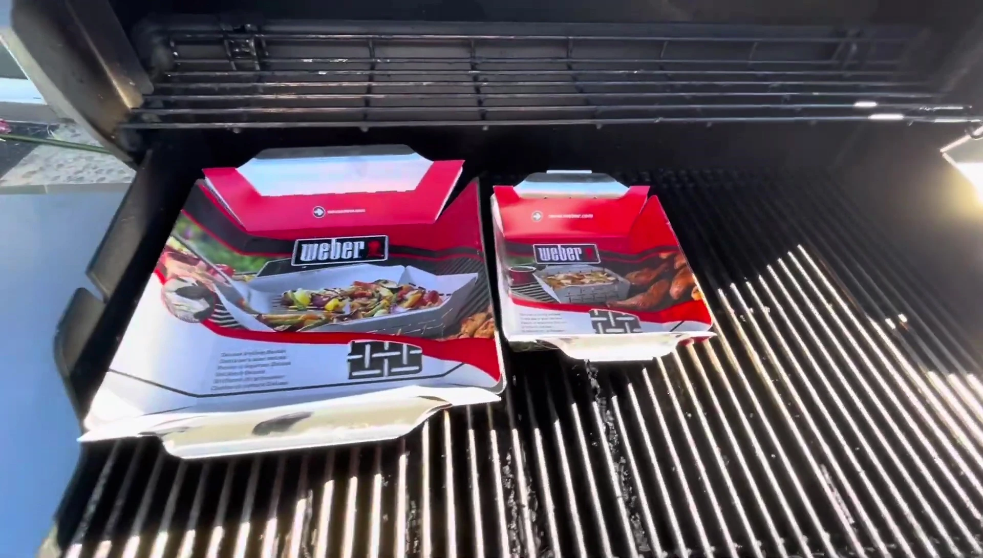 Smaller Weber grill basket