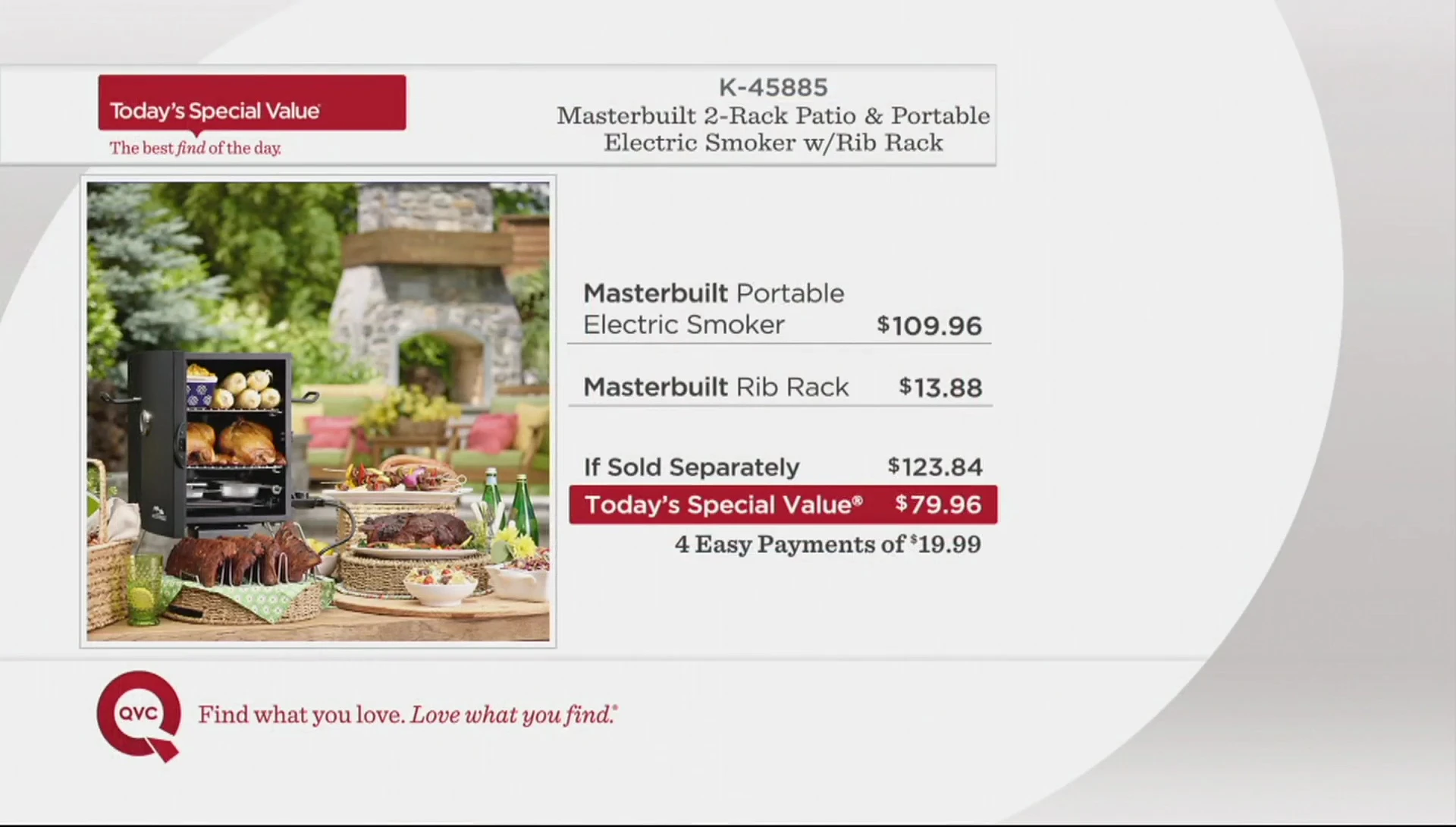 Masterbuilt smoker, QVC special value