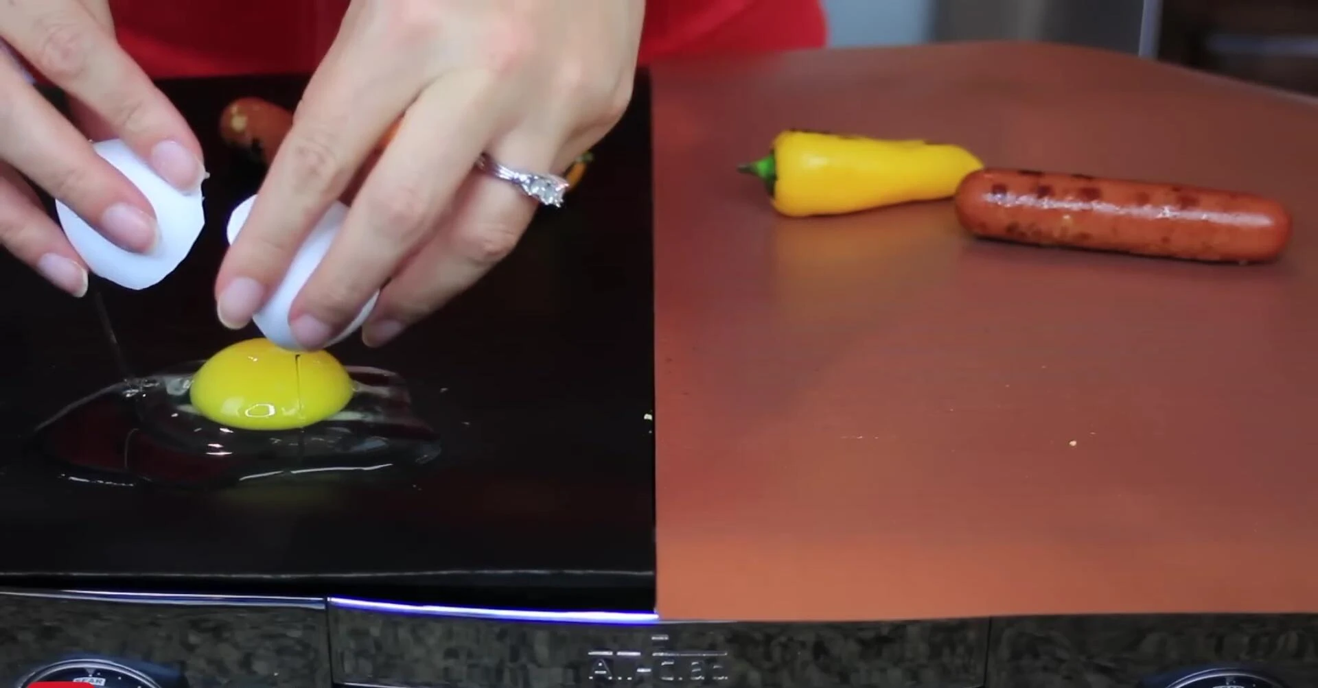 Copper Chef vs. black grill mats comparison