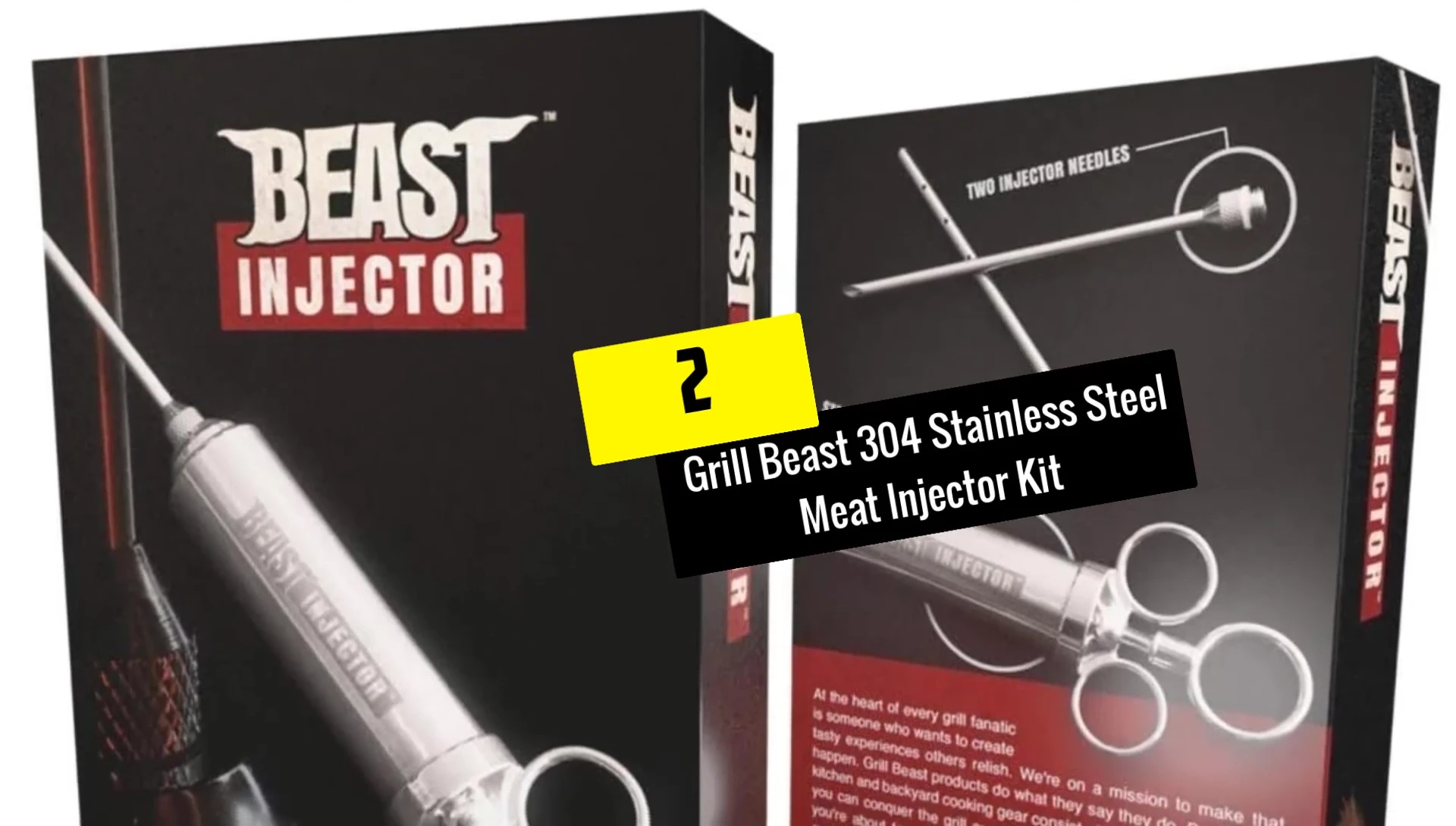 Grill Beast meat injector kit