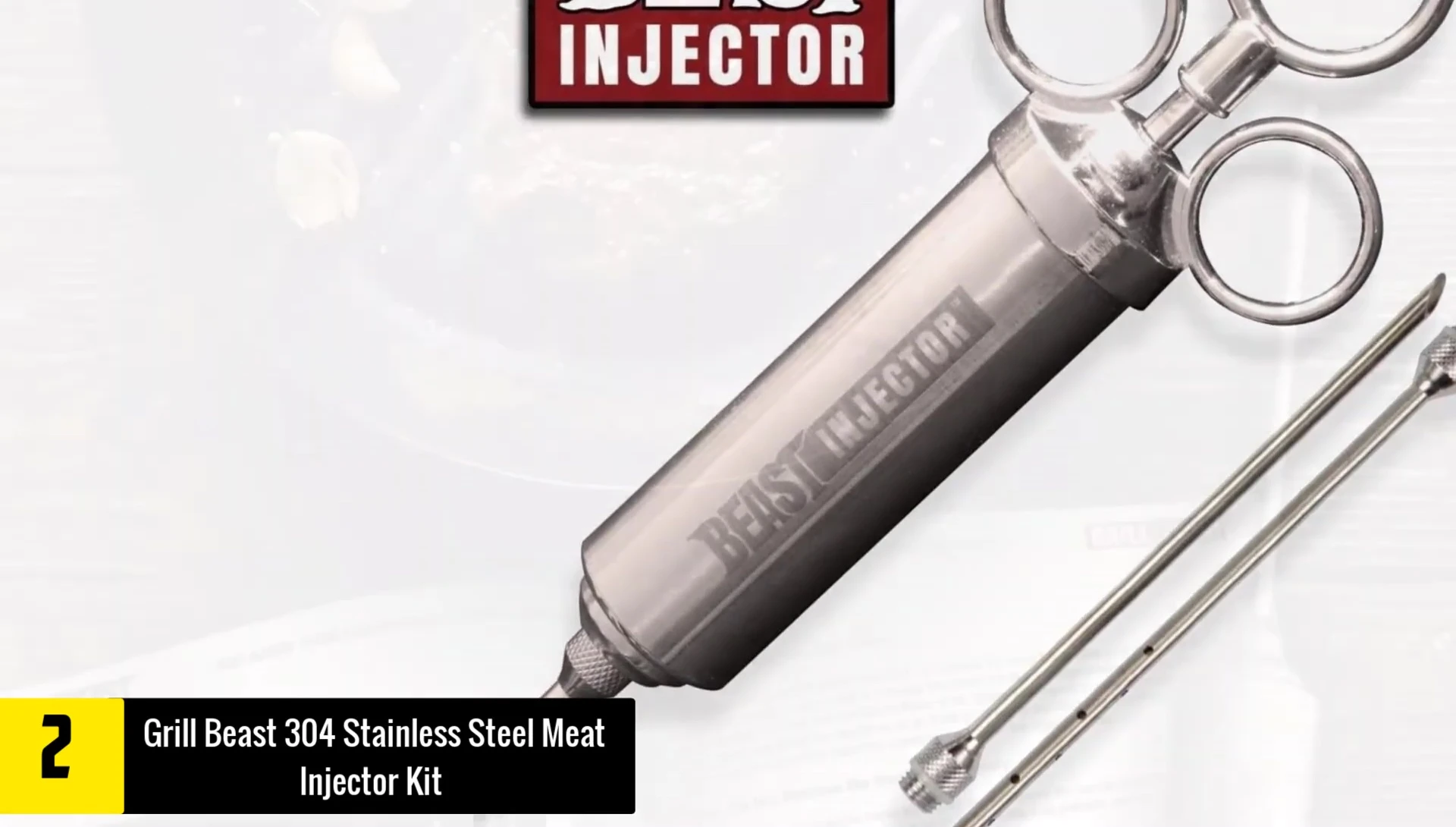 Grill Beast meat injector kit