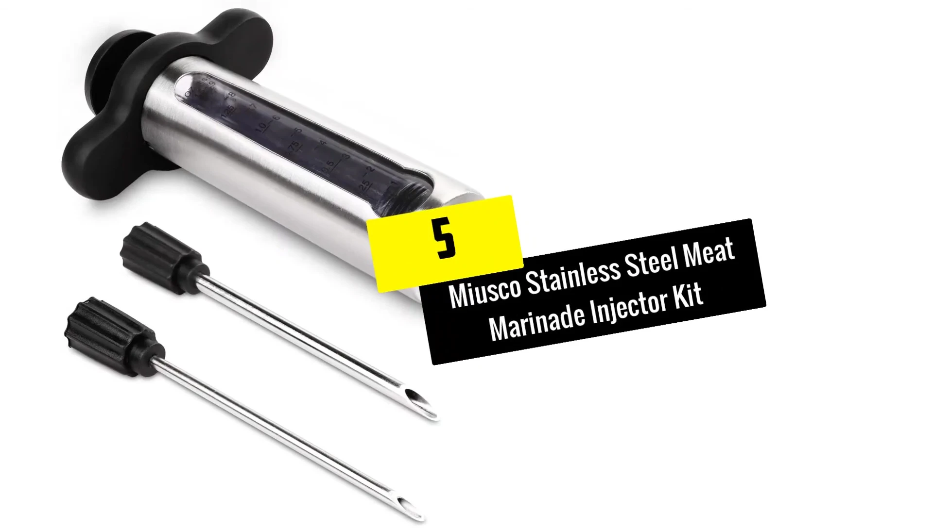 Musco meat marinade injector kit