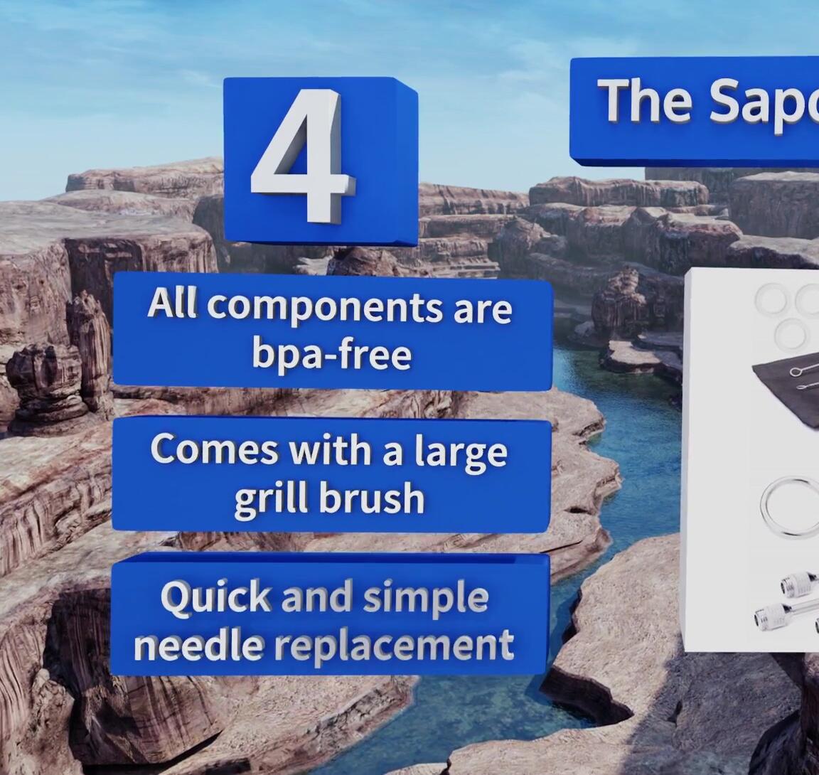 Sapores Supreme injector kit with brush