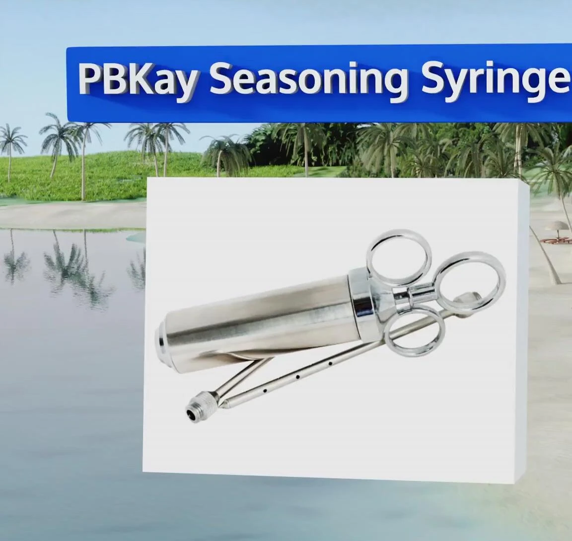 PBKay Seasoning Syringe: Meat injector