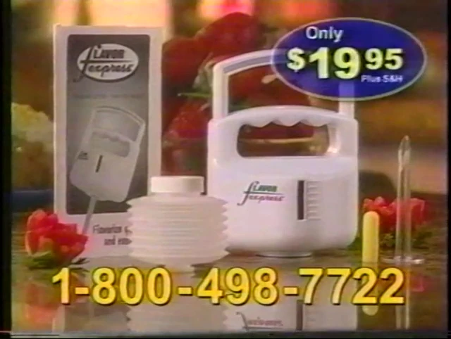 Flavor Express marinade injector infomercial