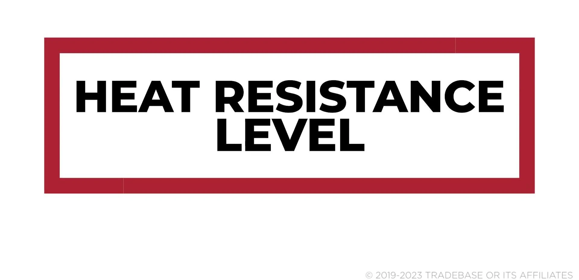 Heat-resistant gloves safety level