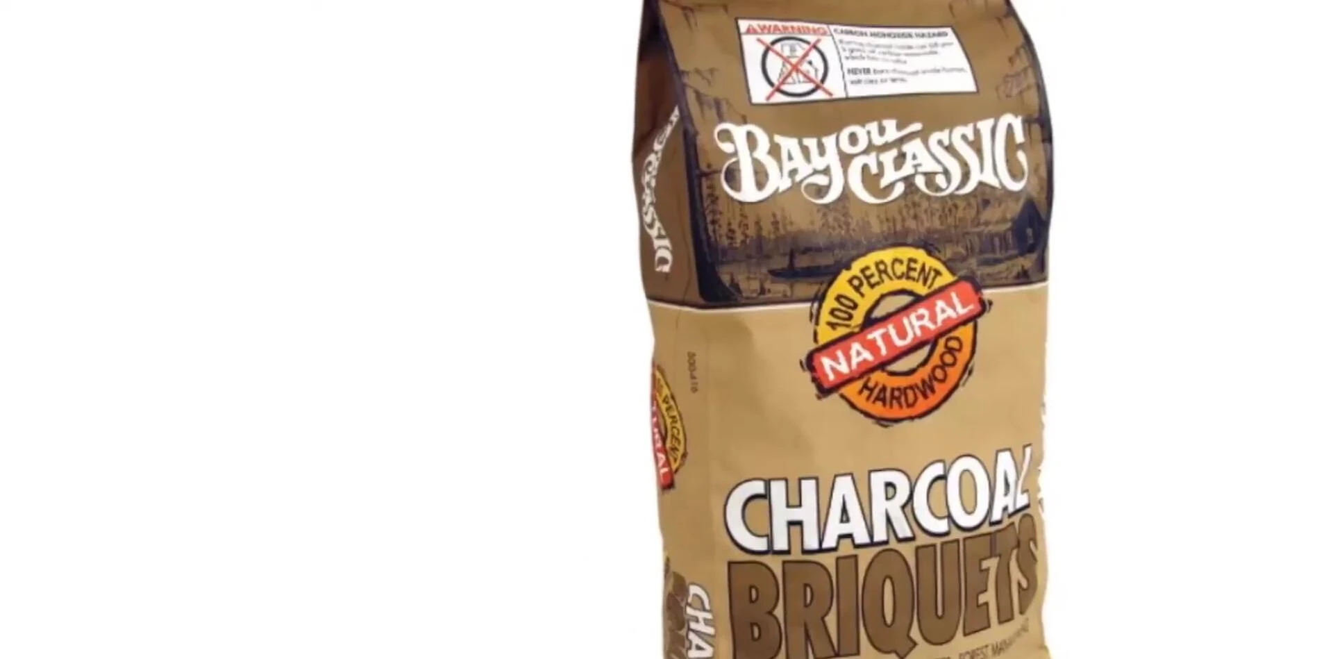 Bayou Classic natural hardwood charcoal briquettes
