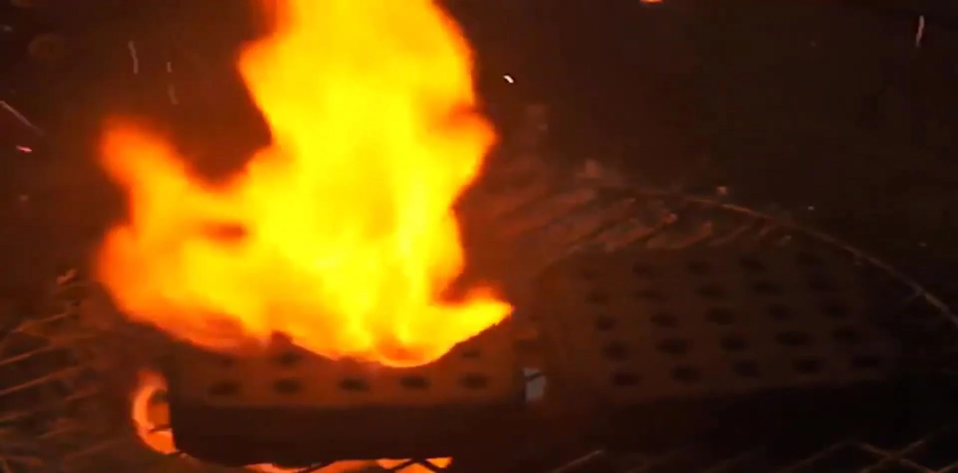 Moxie charcoal briquettes ignite quickly.