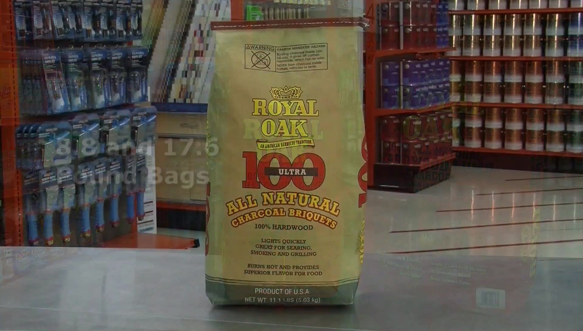 Royal Oak Ultra 100 Charcoal Briquettes