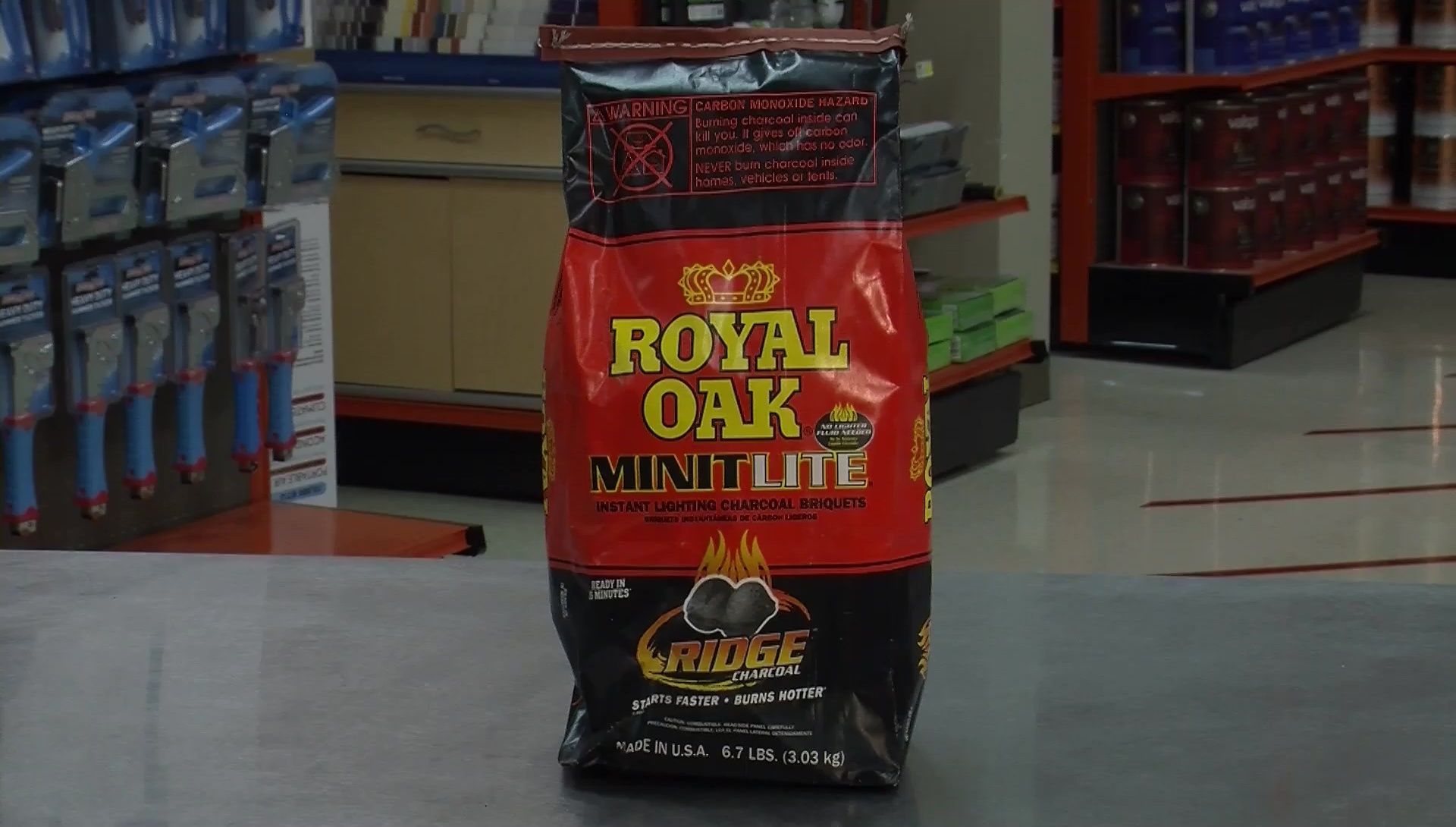 Royal Oak Minilite charcoal briquettes