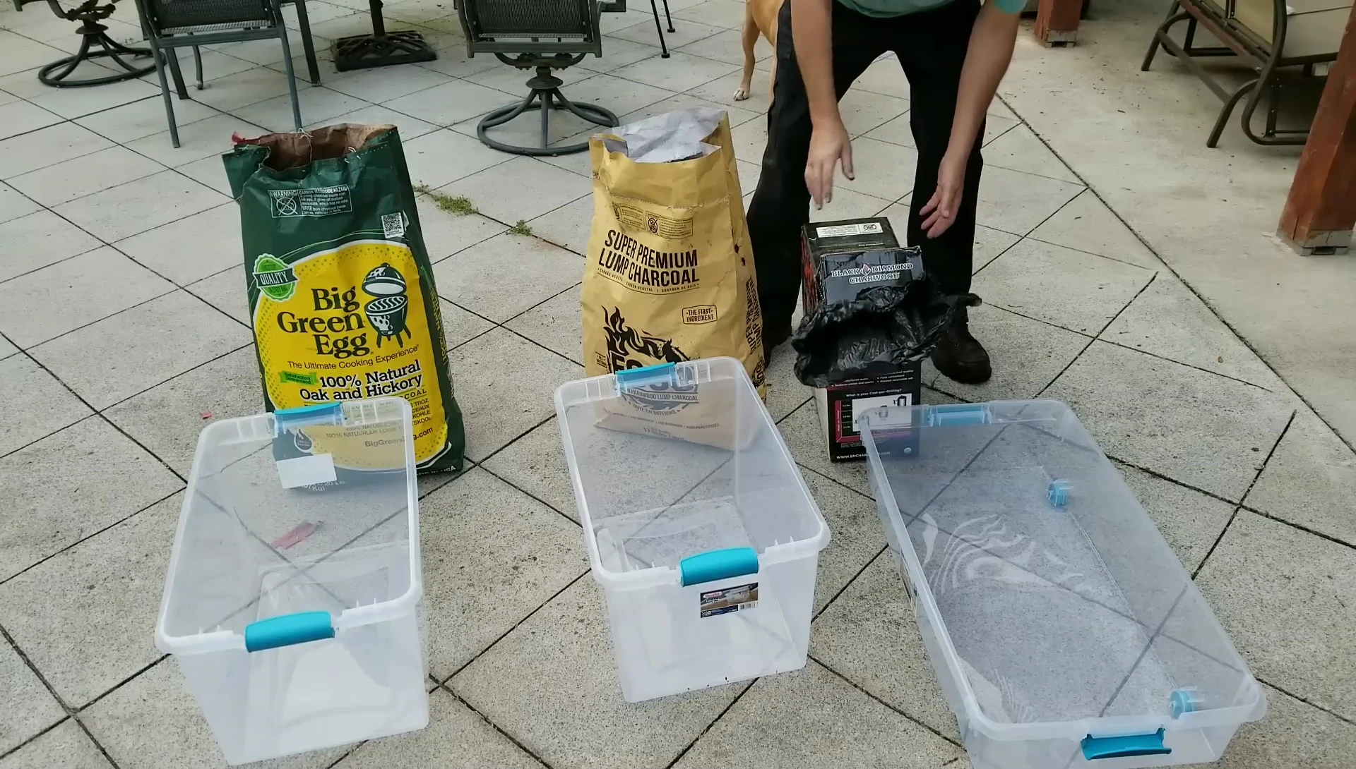 Charcoal brands comparison: Big Green Egg, Fogo, Black Diamond