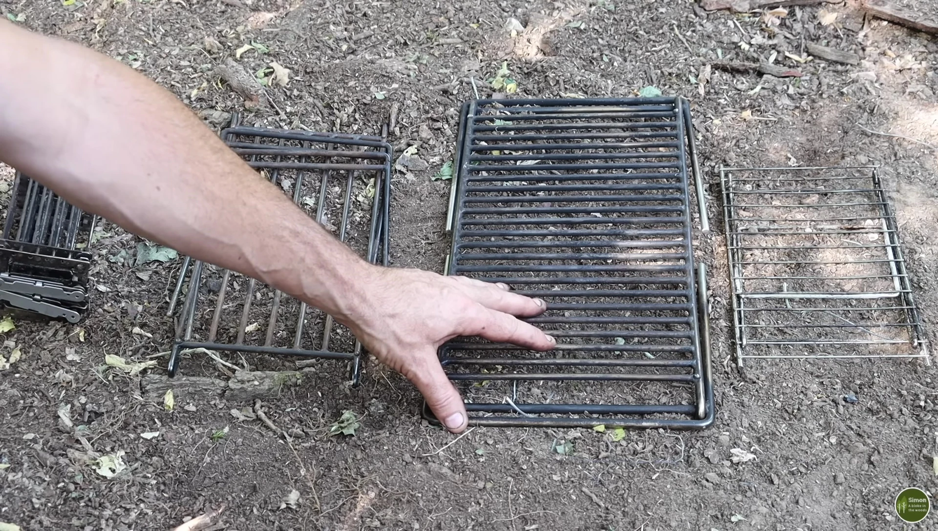 TJM Metalworks small folding grill