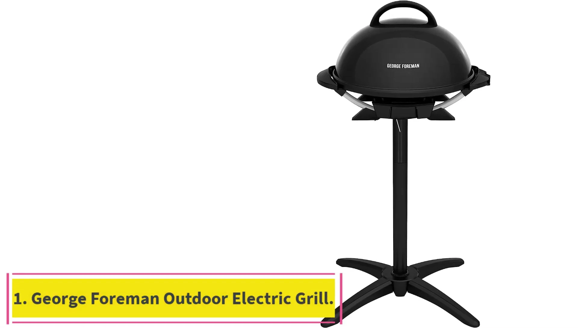 George Foreman Outdoor Electric Grill
