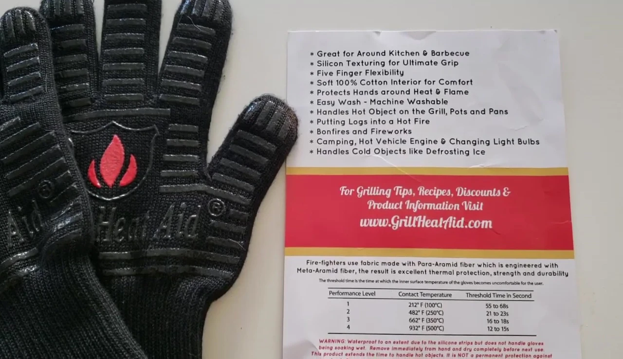 Close-up of the instruction manual