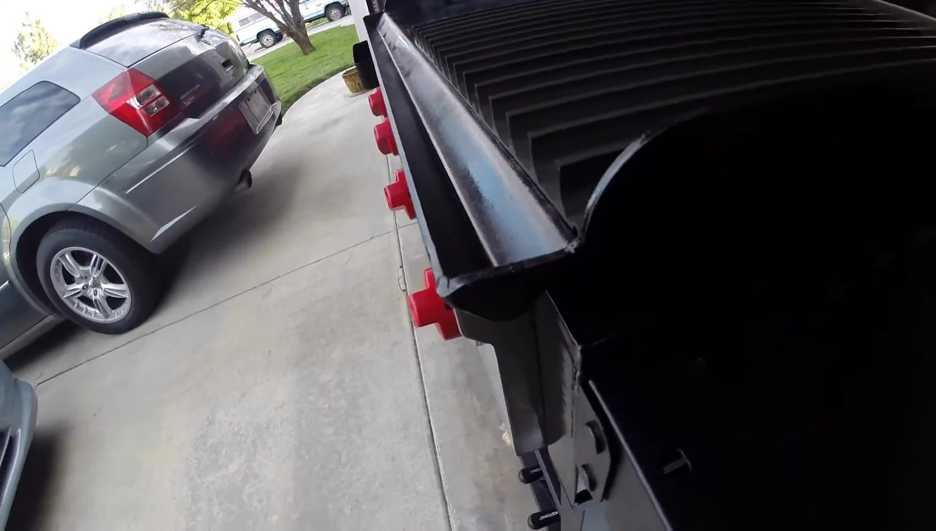 Showing the precise fit of the Grill Grates on the grill