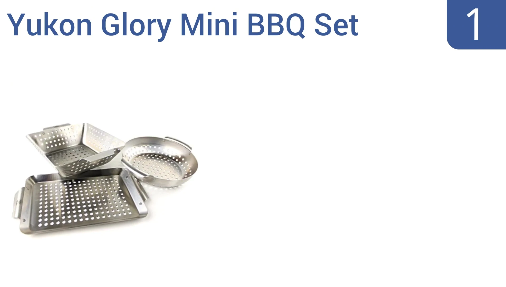 The Yukon Glory Mini Barbecue Set