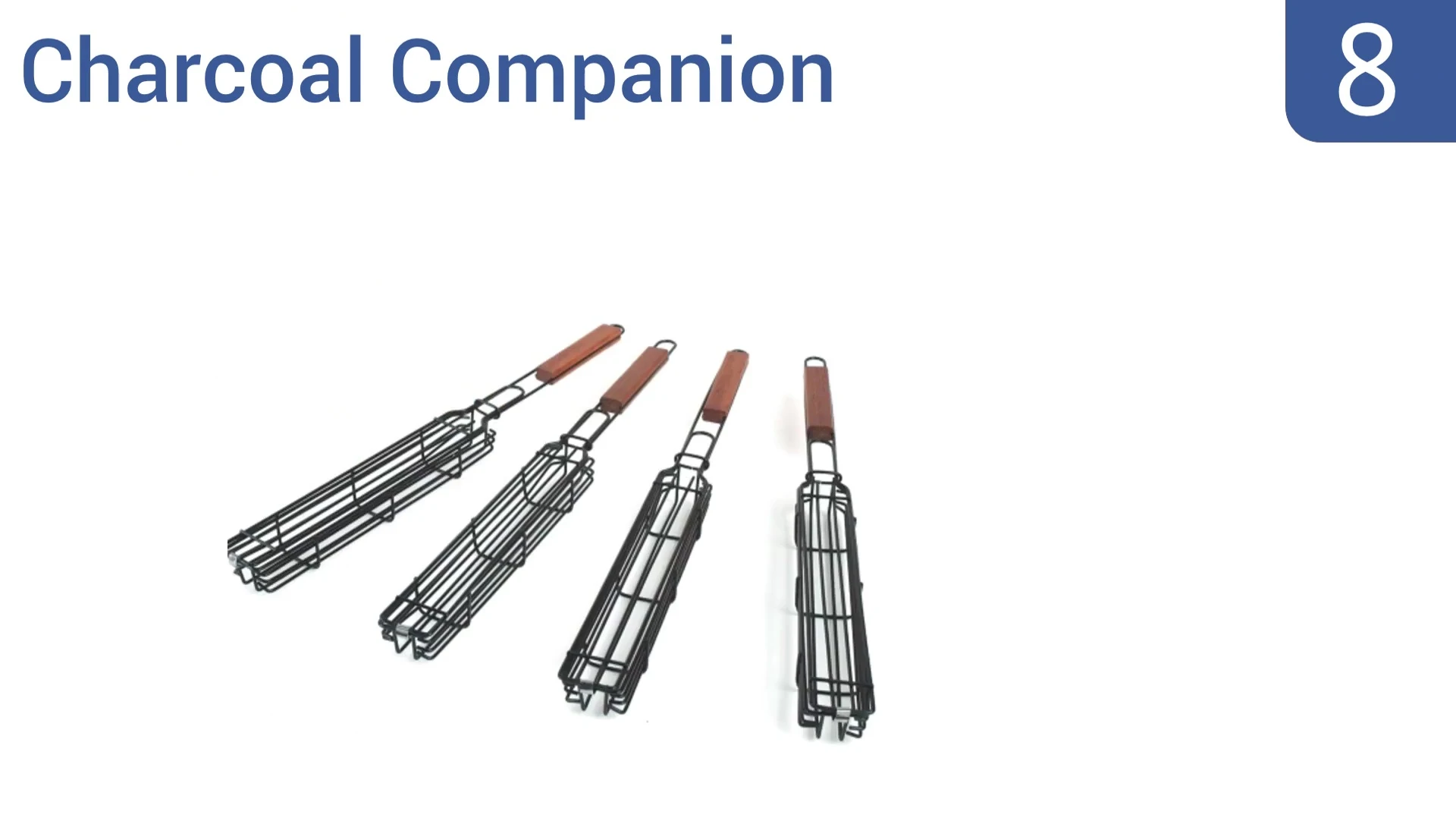 The four-piece Charcoal Companion set