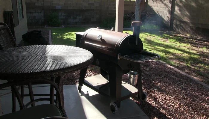 Place chicken thighs on the grill and smoke for approximately 1.5 hours.