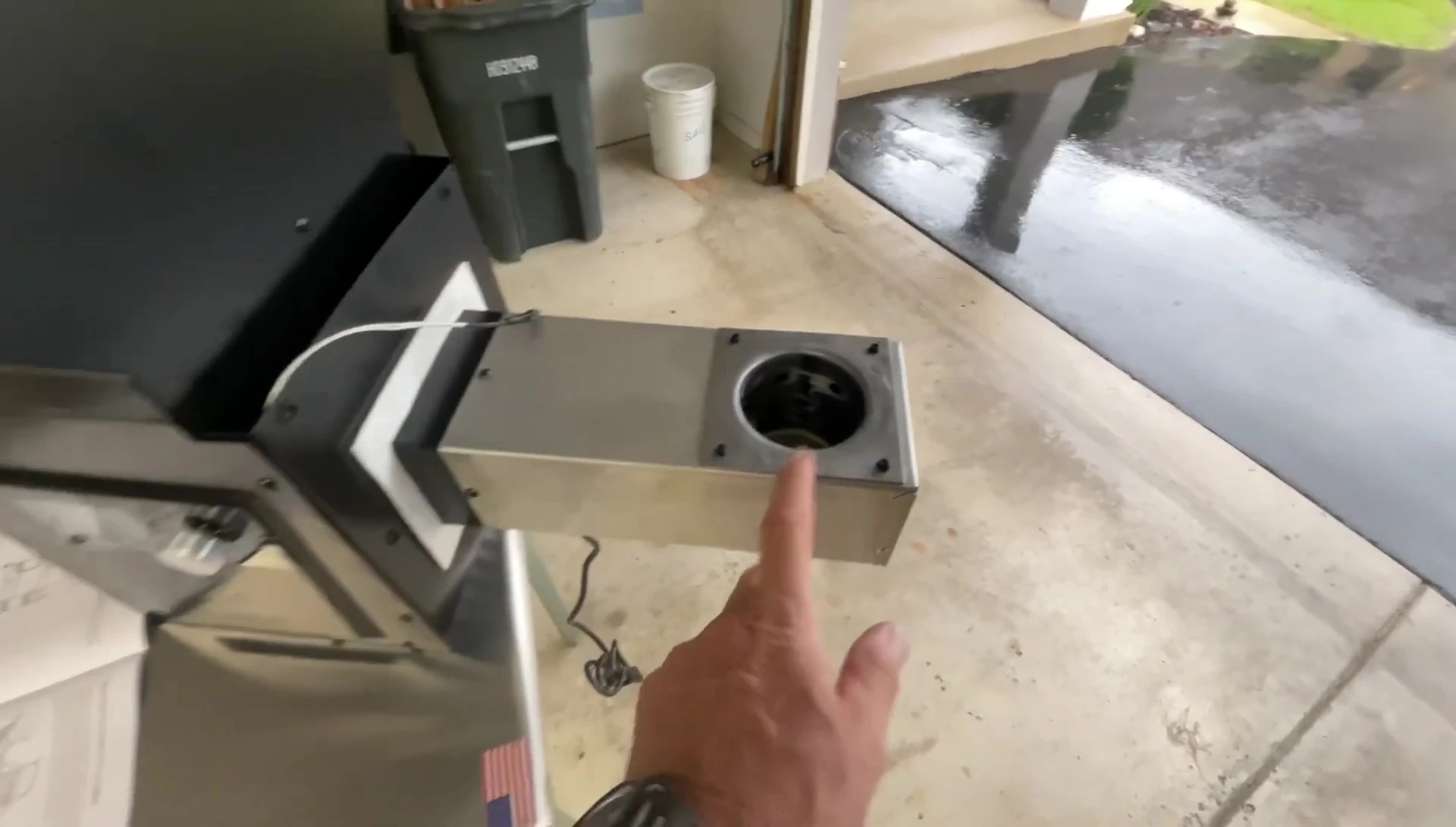 Screenshot of the stainless steel burn pot